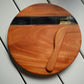 Round Cheese Board with Spreader - The Leafy Branch