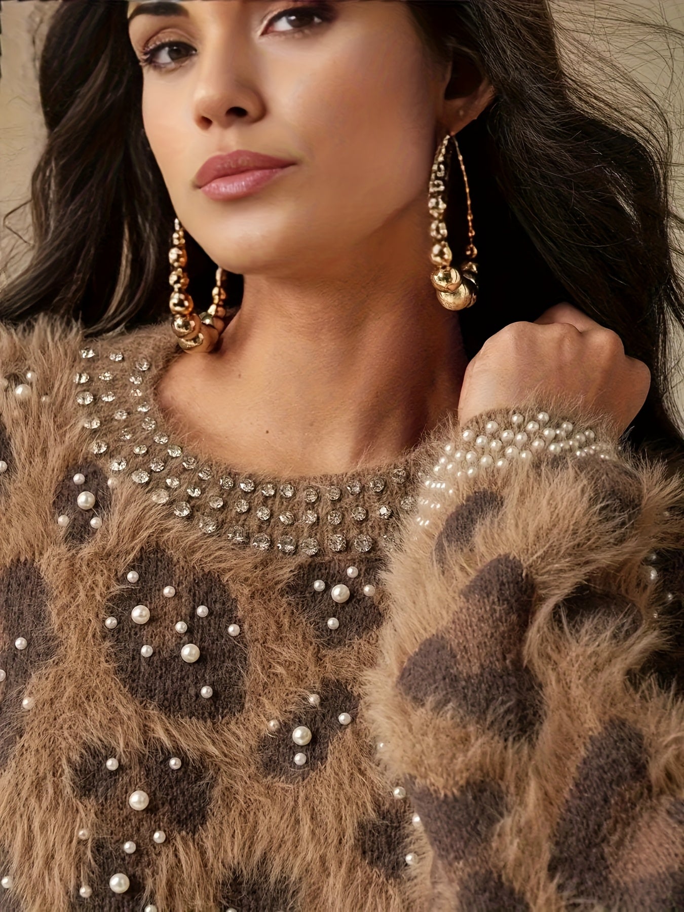 Sienna Leopard Knit Sweater