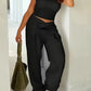 Monica Everyday Set- Black - The Leafy Branch