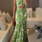 Sarni Monstera Dress - The Leafy Branch