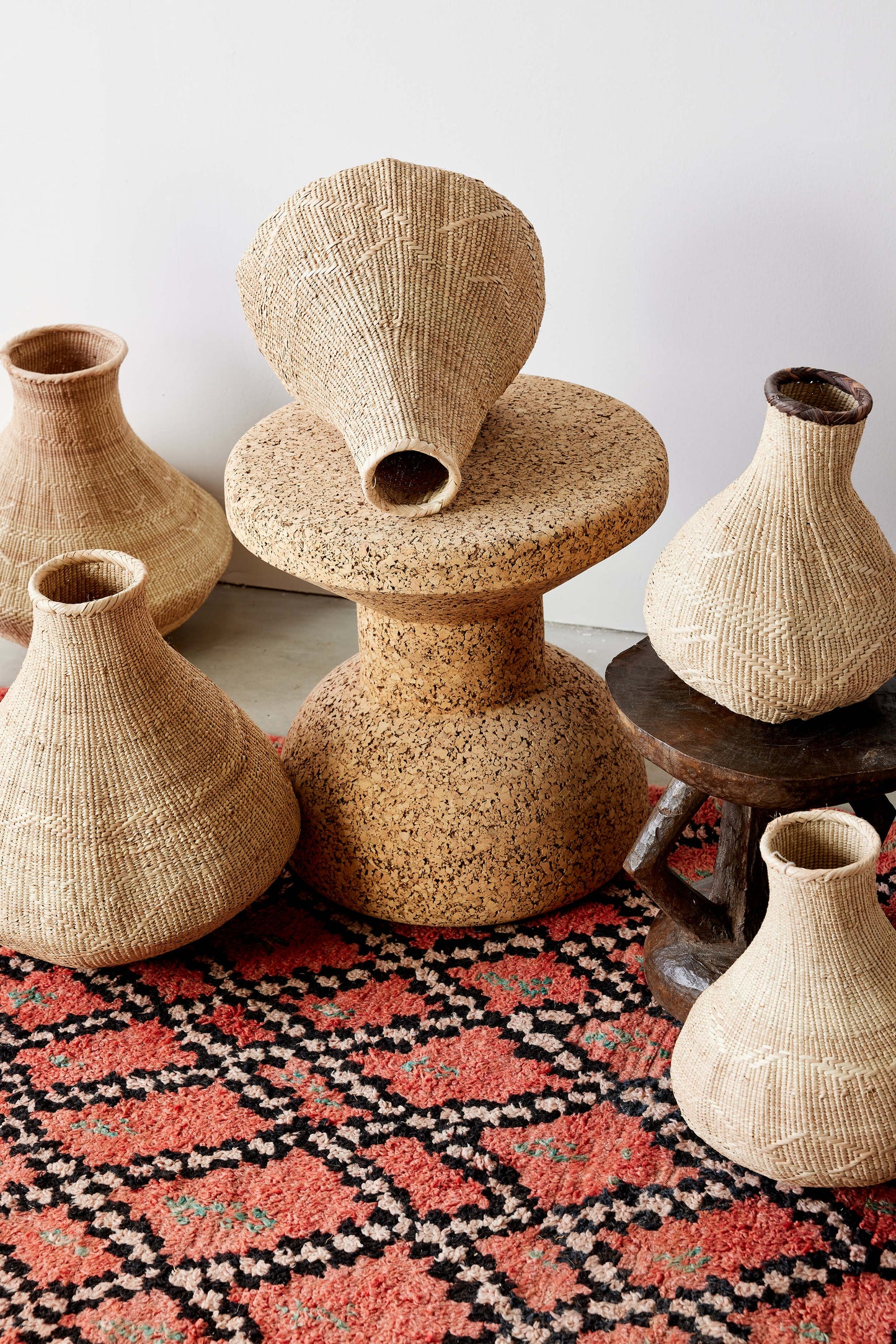 Binga Nongo Natural Woven Gourd Basket - The Leafy Branch