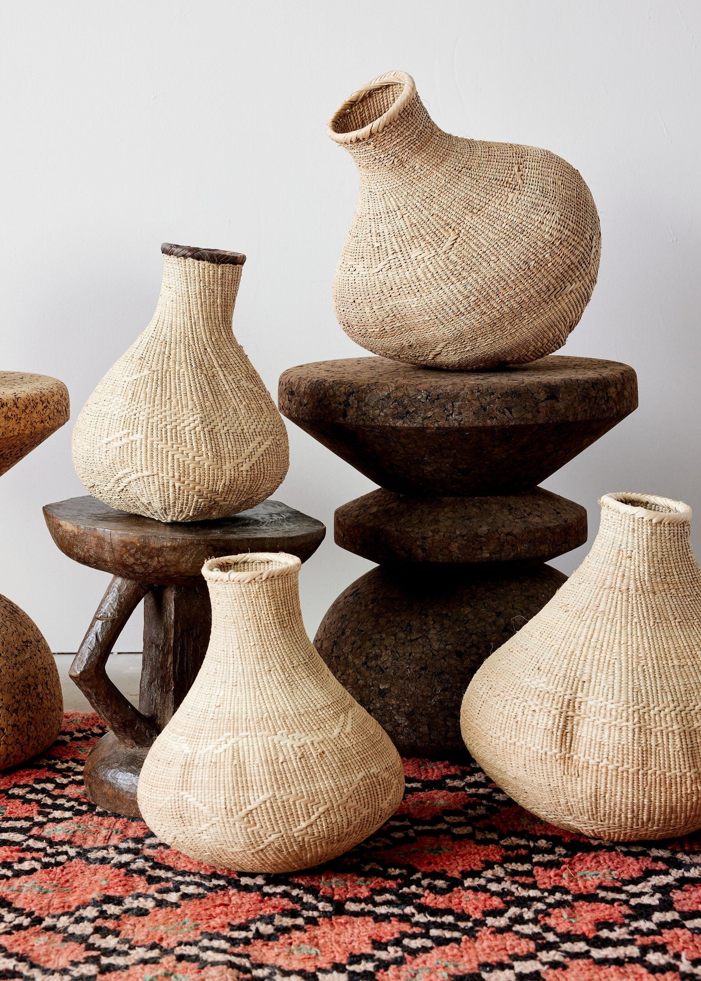 Binga Nongo Natural Woven Gourd Basket - The Leafy Branch
