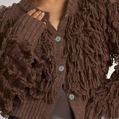 Clarissa Fringe Cardigan