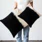 Eclipse Dip-Dyed Organic Wool Throw Pillow - The Leafy Branch