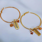 Enough Gold Hoop Earrings- yellow