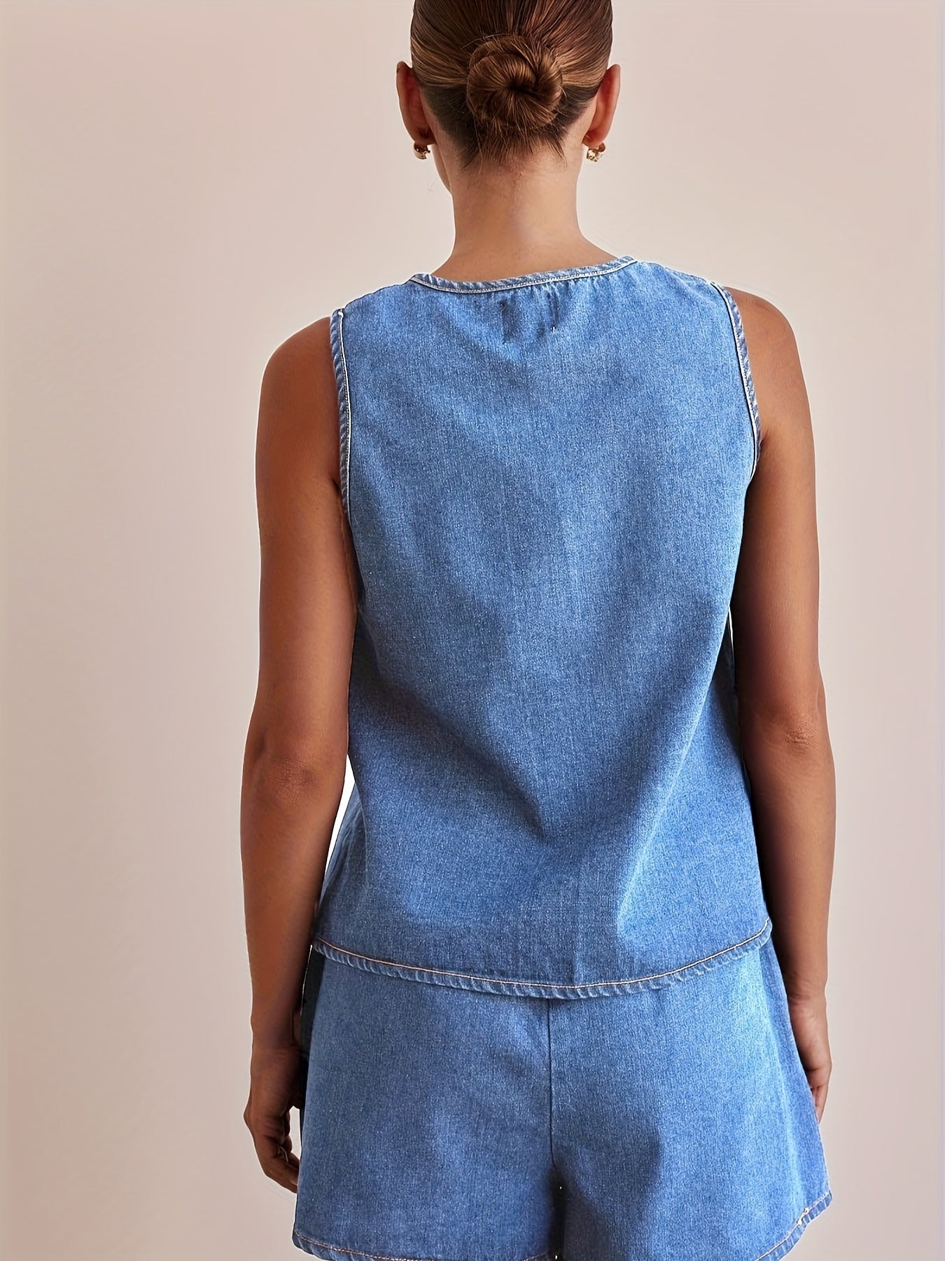 Valentina Denim Set