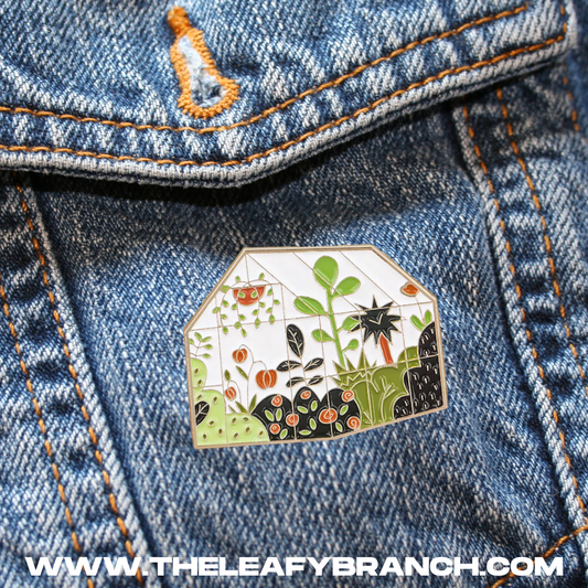 Greenhouse Enamel Pin