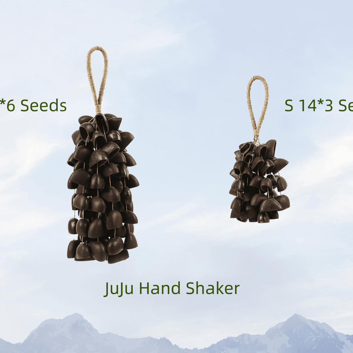Hand Bell | Juju Duckfoot Vine Seed Shaker