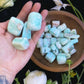 Blue Aragonite - Tumbled - The Leafy Branch