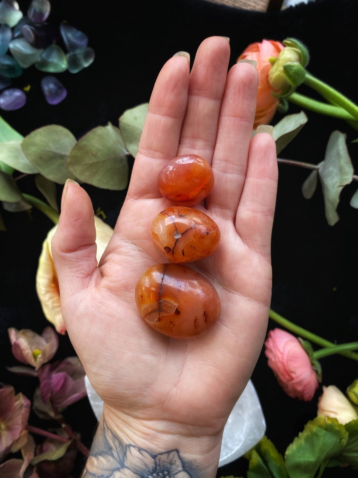 Tumbled Carnelian - The Leafy Branch