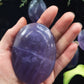 Purple Fluorite Palm Stone - The Leafy Branch