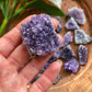 Amethyst Quartz Clusters - The Leafy Branch