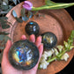 Labradorite Crystal Sphere - Med - XL Scrying Balls - The Leafy Branch