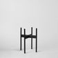 Rounded Hardwood Plant Stand