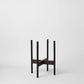 Rounded Hardwood Plant Stand