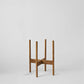 Rounded Hardwood Plant Stand