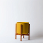 Solid Goods Ceramic Cylinder– With or Without Mahogany Stand