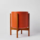 Solid Goods Ceramic Cylinder– With or Without Mahogany Stand
