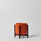 Solid Goods Ceramic Cylinder– With or Without Mahogany Stand