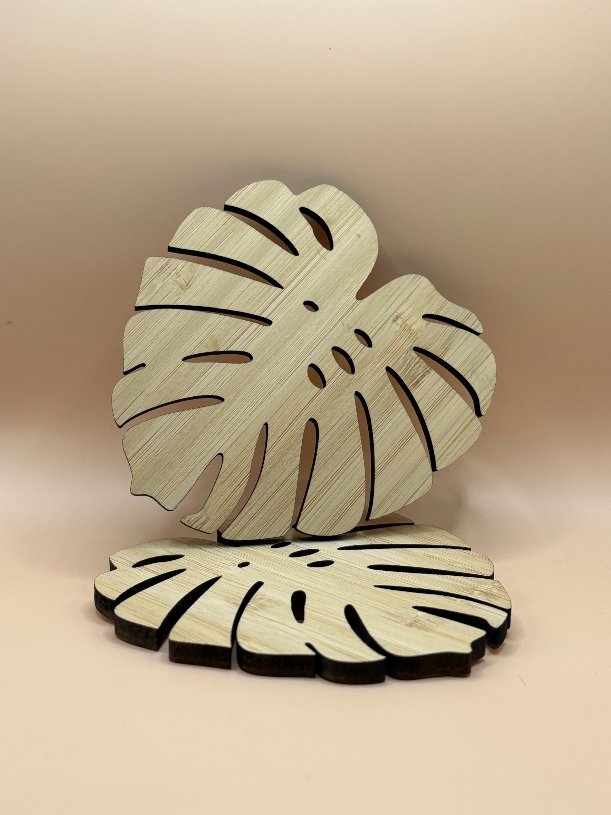 monstera coasters Signature Monstera Coasters – The Leafy Branch