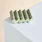Zig-Zag Olive Green Terrazzo Soap Dish - The Leafy Branch