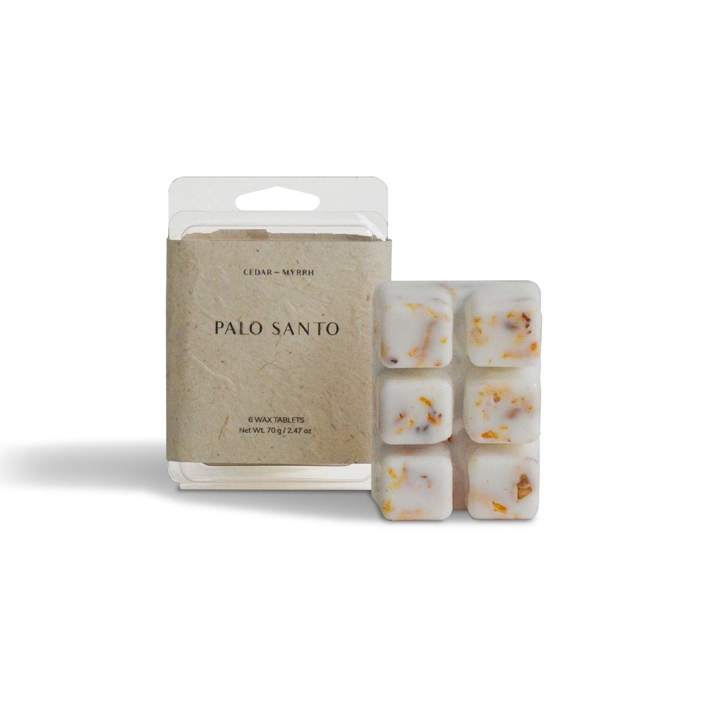 Natural Palo Santo Scented Wax Melts | 6 Cubes