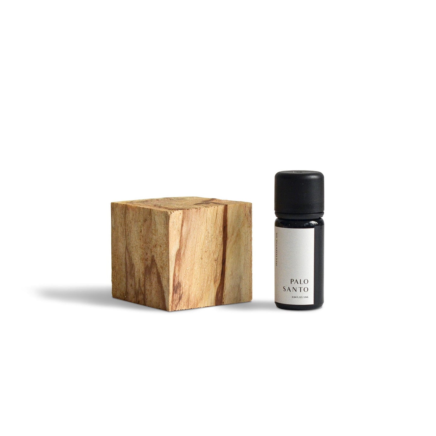 Natural Palo Santo Wood Diffuser & 10ml Essential Oil