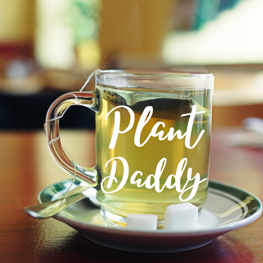 Plant Daddy Glass mug