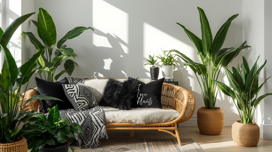 I Love Plants Decorative Pillow