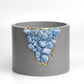 BLUE CALCITE PLANTER- 6in