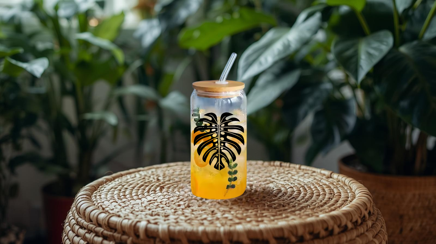 Monstera On the Go Glasses