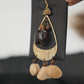 "Tribal Echo" Seed Bronze Earrings