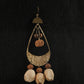 "Tribal Echo" Seed Bronze Earrings
