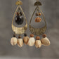 "Tribal Echo" Seed Bronze Earrings