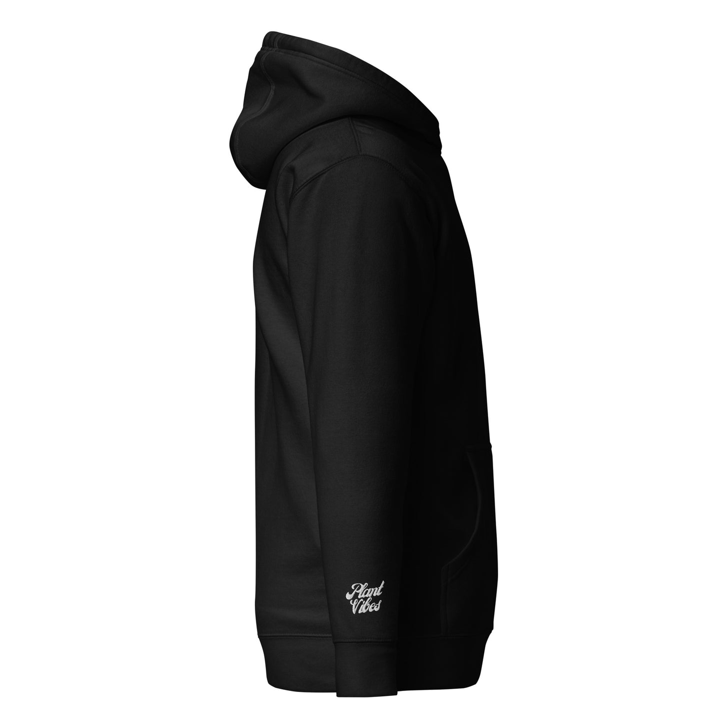 Monstera Essentials Hoodie- Black