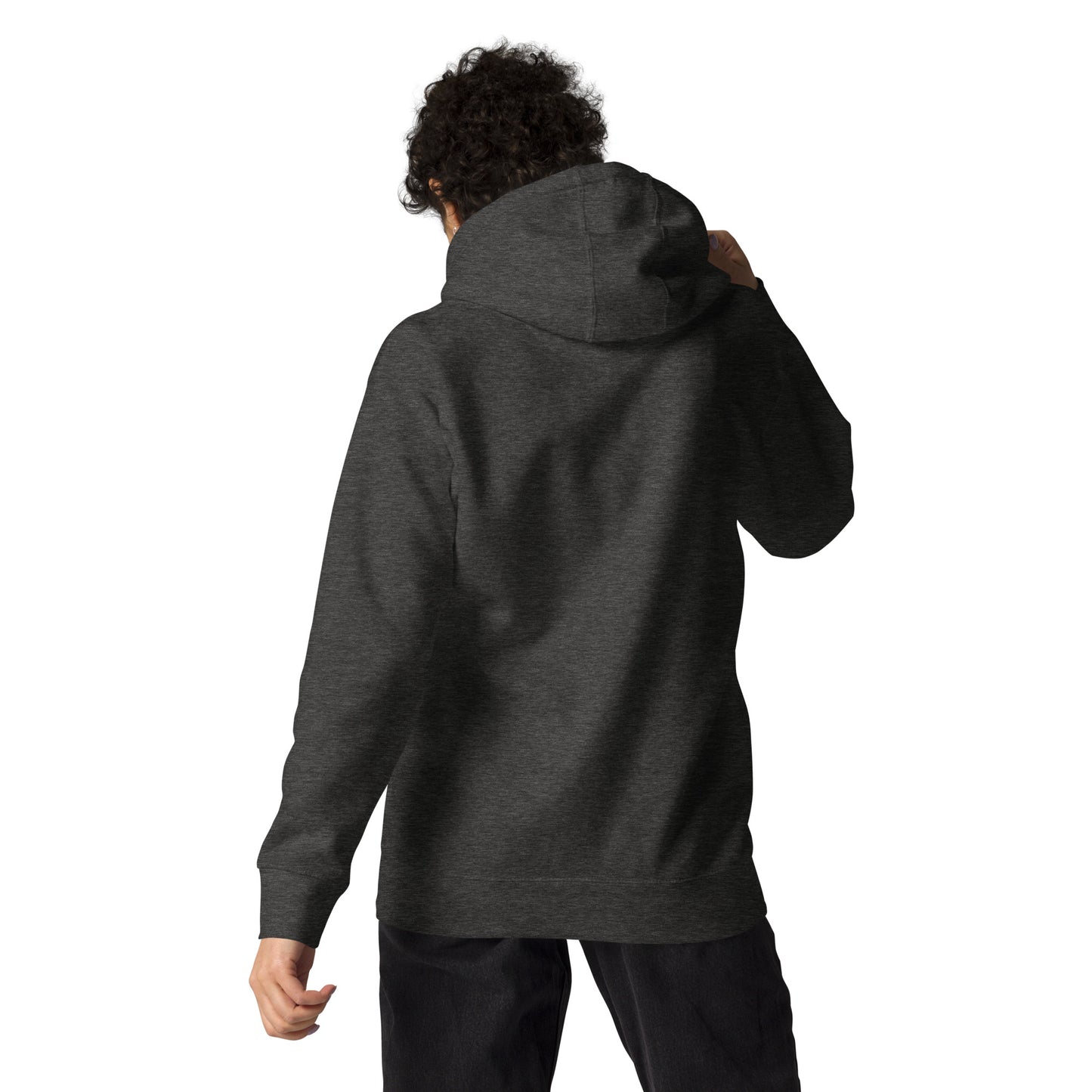 Monstera Essentials Hoodie- Charcoal