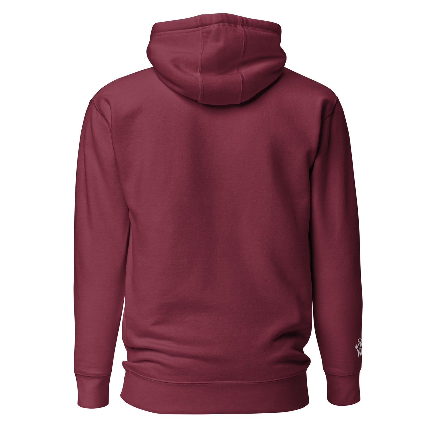 Monstera Essentials Hoodie- Maroon