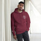 Monstera Essentials Hoodie- Maroon