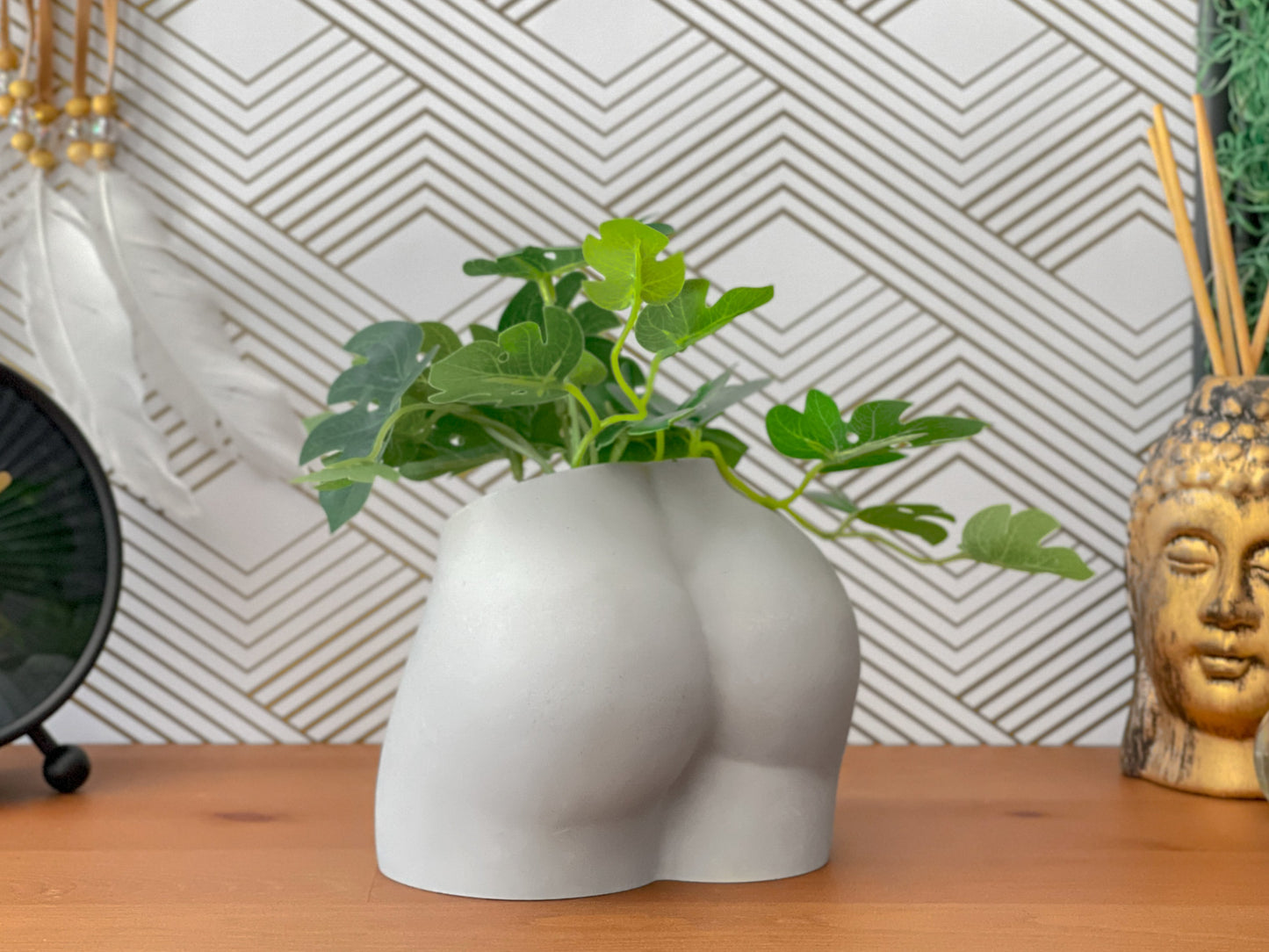 Butt Planter | Woman Body Pot - The Leafy Branch