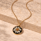 Wildflower Gold Pendant Necklace